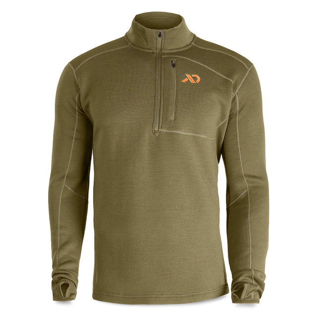 First Lite Furnace Quarter Zip  - Conifer