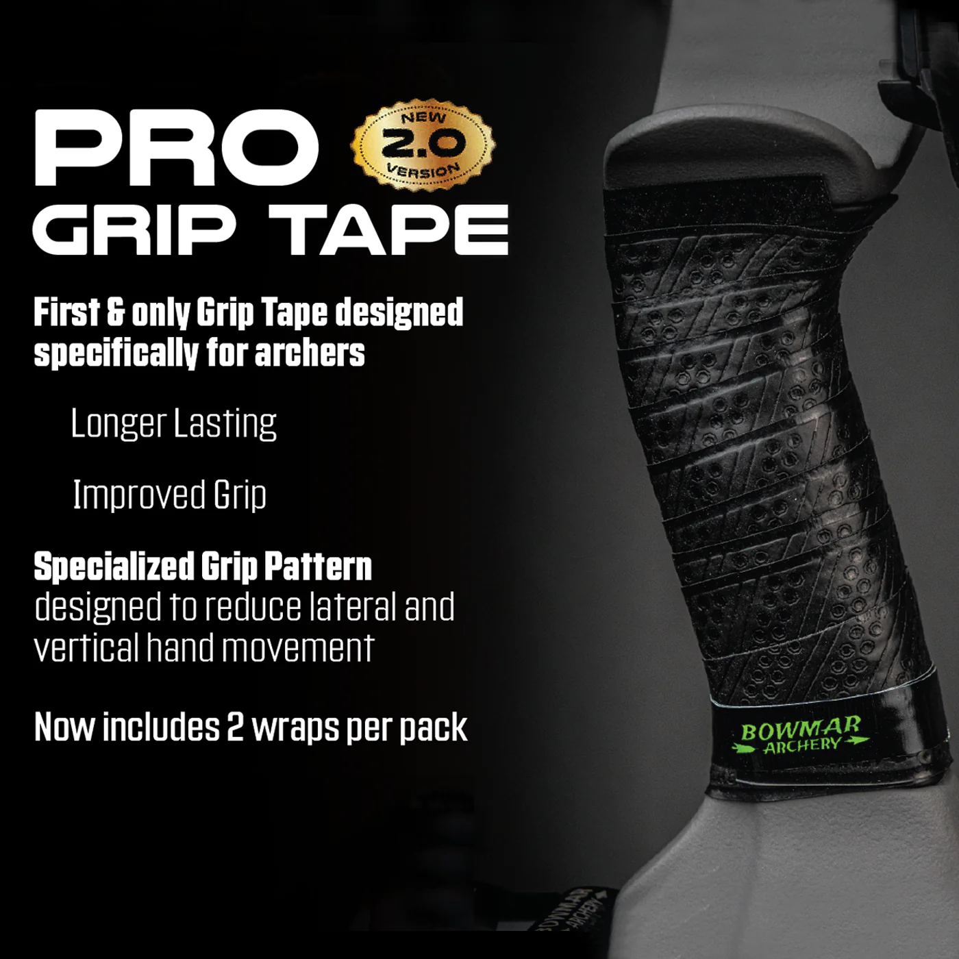 Bowmar Pro Grip Tape - Black