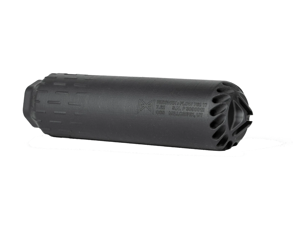Huxwrx Supressor Flow 762 Ti + Muzzlebrake Black